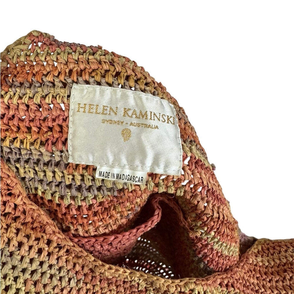 HELEN KAMINSKI vintage Raffia woven tote bag Shopper tote bag Australia - Picture 9 of 9